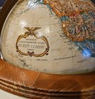 Vintage 80s Replogle 12  Diameter World Classic Globe Wwood Base 17    Tall