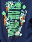 Space Jam  A New Legacy Bugs Bunny Tune Squad Blue Pullover Hoodie L Pockets