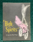 Beatrice Lillie Tammy Grimes High Spirits Noel Coward Broadway Program 1963-4