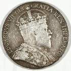 1910 Silver 50 Cents Canada Eduardian Leaves        Circulated        Great For Sets 412