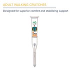Hugo Mobility Adjustable Adult Crutches For Walking  Walking Crutches 