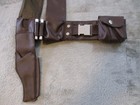 Star Wars Mandalorian Utility Belt Holster Boys 12 Brown Faux Leather Costume