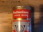 Vintage 1950 s Budweiser Lager Beer Gold Steel Can