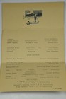 2 Vintage Pocono Manor Pennsylvania Paper Menu s 1926 Breakfast Lunch Dinner