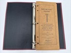 Vintage Important Paper File For Home And Office Binder Envelopes Documents