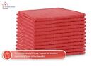 50 Industrial Shop Rags   Cleaning Towels Red With 5 Free Shop Towels