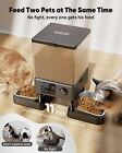 Oneisall Automatic Cat Feeder For 2 Cats 20 Cups 5l Automatic Cat Food Dispenser