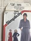 Vintage Simplicity  Sewing Pattern  5242 Uncut Shirt Dress Size 10