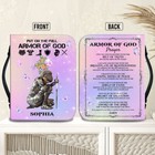 Customized Woman Warrior Jesus Bible Cover Put On The Full Armor God Bible Cases