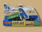 2023 Melissa   Doug Wooden Airplane Play Set New Factory Sealed 