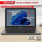 15 6 Inch 16 9 Laptop Privacy Screen Filter - Computer Monitor Privacy Shield   