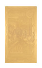 New Utah 1 2 Alpha Goldback Aurum Gold Foil Note 1 2000 Oz 24kt  999 Fine Instoc