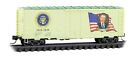 New  Micro Trains 40    Standard Box Car Donald J  Trump Presidential Car  N Scale