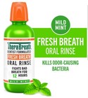 Therabreath Fresh Breath Oral Rinse Mouthwash Mild Mint 16 Oz Each 3 Pack