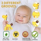 Banana Finger Toothbrush  Fruit Shape Giraffe Teether For Infant Boys And Girls