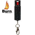 3 Pack Burn Pepper Spray 1 2oz Self Defense In Fashionable Keychain Case Black