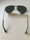 Vintage B l Ray-ban Aviator Sunglasses Usa Black Frame 58   14 Glass Lenses