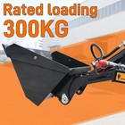 23hp Mini Skid Steer Loader Upgraded 2-cylinder Gas Free Shipping And Unloading