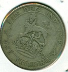 1922 Uk gb Shilling  Great Price 
