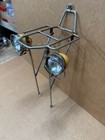 Vintage Twin Dual Bicycle Front Light Rack Schwinn Monark Shelby Roadmaster  