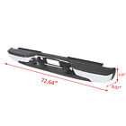 New Chrome Complete Rear Bumper For 1999-2007 Chevy Silverado Sierra 2500hd 3500