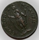 1787 Massachusetts Cent Colonial Copper - Ryder 2b-e