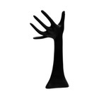 Black 13   Mannequin Hand Finger Ring Necklace Jewelry Display Stand Holder