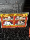 Vintage Circus Animal Sign Branums