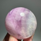 Natural Purple Fluorite Sphere Polished Crystal Ball Healing Energy Stone Decor
