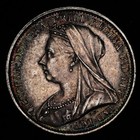 Great Britain Victoria Silver Maundy Fourpence Four 4 Pence Groat 4d 1893