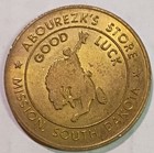Mission  South Dakota - Rosebud Sioux Reservation Abourezk s Good Luck Token
