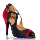 Women Party Ballroom Latin Tango Practice Salsa Dance Shoes Heels Sandals Us 5-9