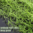 Waydress Spanish Moss For  Indoor Faux Hanging Moss Hanging Succulents  Artifici