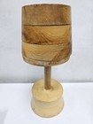Vintage Wood Hat Form Style 3 Section Interlocking Display Mold Millinery  