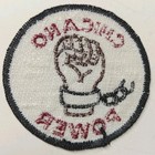 1960s   70s Mexican American Political Patch Chicano Power