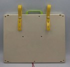 Vintage 1984 Fisher Price Activity Center Baby Crib Busy Board Toy  1134  works 