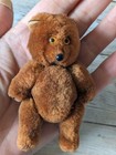 Vintage Miniature Teddy Bear 3 5 In Fully Jointed 