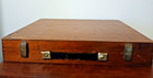 Vintage Winsor   Newton  Inc  Wooden Dovetail Painting Storage Case