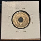 East Africa   Uganda 1 Cent 1917 H  Original Unc   Bu  Rare  Key Date Kgv  Ra1
