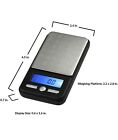 Aws Digital Scale Ac-650 Series 0 1g 650g Black