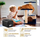 2025 Enhanced 1080p Hd Wireless Nanny Cam Camera Charger And Black