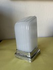 Vintage Art Deco Milk Glass Light Lamp Shade