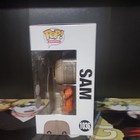 Damaged  Funko Pop  Movies  Trick Or Treat Sam  Flocked Spirit Exclusive  1036