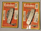 Eskimo Quantum Qb9 9 Inch Power Ice Auger  Blades Lot Of 2 Sets Rare
