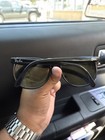 Vtg  Bausch   Lomb Ray Ban Cats Sunglasses France Nylon Black