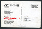 Art Exhibit Invitation Postcard   Grabados -rafael Tufino   Puerto Rico 2001