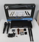 Uhf Professional Wireless Microphone System Fits Sennheiser Skm9000 Black