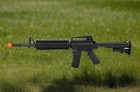 Airsoft Rifle 24  Mini M4  Ukarms P2337 Spring 175 Fps  150-round Mag