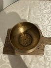 Tibetan Singing Bowl Solid Brass Hand Hammered For Yoga And Meditation 3 5 