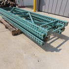 24  Wide X 93  Tall Tear Drop Pallet Racking Upright Lot Of 4